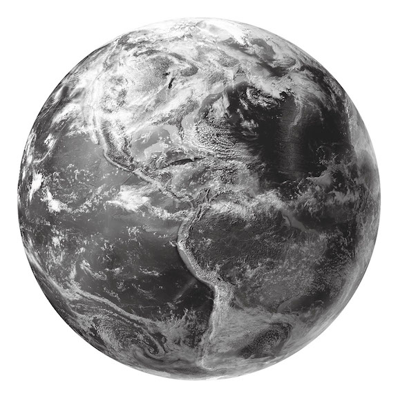 big grey globe
